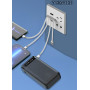 УМБ Power Bank WUW Y131 20000mAh 2.1A (with cable Lightning+Micro+Type-C+USB)