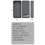 УМБ Power Bank WUW Y131 20000mAh 2.1A (with cable Lightning+Micro+Type-C+USB)