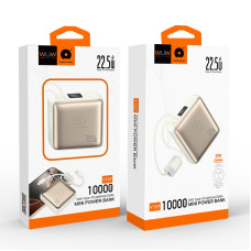 УМБ Power Bank WUW Y157 10000mAh PD22.5W (with cable Type-C+Lightning)