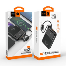 УМБ Power Bank WUW Y158 10000mAh PD20W+22.5W (with cable Type-C+Lightning)