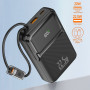УМБ Power Bank WUW Y159 20000mAh PD20W+22.5W (with cable Type-C+Lightning)
