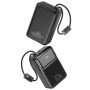 УМБ Power Bank WUW Y160 30000mAh PD20W+22.5W (with cable Type-C+Lightning)