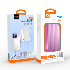 УМБ Power Bank WUW Y150 10000mAh PD20W+15W з бездротовою зарядкою