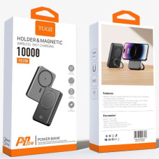 УМБ Power Bank WUW TUGII Y03W 10000mAh PD20W+15W з бездротовою зарядкою (з підставкою)