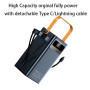 УМБ Power Bank WUW TUGII Y103 30000mAh PD22.5W+QC3.0 (with cable Lightning+Micro+Type-C+USB)