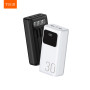 УМБ Power Bank WUW TUGI Y31 30000mAh 2.1A (with cable Type-C+Micro+Lightning+USB) з ліхтарем
