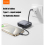 УМБ Power Bank WUW TUGI Y101 10000mAh PD22.5W (with cable Lightning+Type-C)
