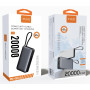 УМБ Power Bank WUW TUGI Y45 20000mAh PD45W (with cable Lightning+Type-C)