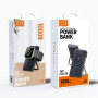 УМБ Power Bank WUW TUGII Y05W 10000mAh PD22.5W з бездротовою зарядкою (with cable Type-C+Lightning) + Watch charger та підставкою