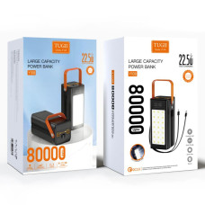 УМБ Power Bank WUW TUGI Y108 80000mAh PD22.5W (with cable Type-C+Lightning)
