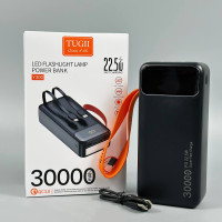 УМБ Power Bank TUGII WUW Y300 30000mAh PD22.5W+QC3.0 (with cable Type-C+Lightning) з ліхтарем