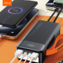 УМБ Power Bank TUGII WUW Y300 30000mAh PD22.5W+QC3.0 (with cable Type-C+Lightning) з ліхтарем