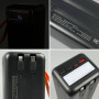 УМБ Power Bank TUGII WUW Y400 40000mAh PD22.5W+QC3.0 (with cable Type-C+Lightning) з ліхтарем