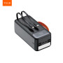 УМБ Power Bank TUGII WUW Y500 500000mAh PD22.5W+QC3.0 (with cable Type-C+Lightning) з ліхтарем