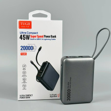 УМБ Power Bank TUGII WUW Y245 20000mAh PD45W (with cable Type-C+Lightning)