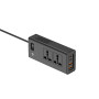 Автомобільний інвертор XO CZ027 200W (AC 2*220V, 2*USB, 2*Type-C, DC 5V-12V)