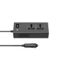 Автомобільний інвертор XO CZ027 200W (AC 2*220V, 2*USB, 2*Type-C, DC 5V-12V)
