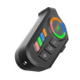 Мотогарнітура XO BE56 Bluetooth з підсвічуванням (на мотоциклетний шолом)