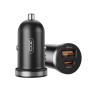 Автомобільний зарядний пристрій XO CC56 mini PD30W+QC30W