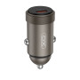 Автомобільний зарядний пристрій XO CC70 Mini Metal PD30W