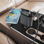Автомобільний зарядний пристрій XO CC62 Smart 4in1 5V3A (з висувним кабелем Type-C 100W+Lightning 12W 0,8m)