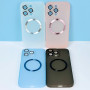 Накладка XO K22 CD pattern iron ring TPU MagSafe Box iPhone 15