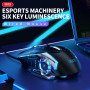 Мишка комп'ютерна дротова XO M10 Gaming 6-кнопкова