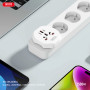 Мультифункціональний мережевий адаптер XO WL23 EU standard to multi national universal wall socket 