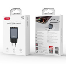 Мережевий зарядний пристрій XO L154 PD20W+QC3.0