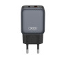 Мережевий зарядний пристрій XO L156 GaN PD30W+QC3.0