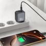 Мережевий зарядний пристрій XO L156 GaN PD30W+QC3.0