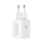 Мережевий зарядний пристрій XO CE36 GaN PD45W+18W