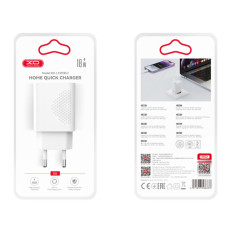Мережевий зарядний пристрій XO L159 QC3.0