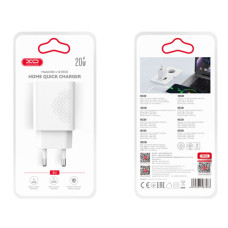 Мережевий зарядний пристрій XO L161 PD20W+QC3.0