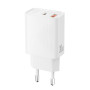 Мережевий зарядний пристрій XO L163 PD30W+QC3.0