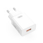 Мережевий зарядний пристрій XO L127 QC18W Micro