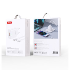 Мережевий зарядний пристрій  XO L127 QC18W Type-C