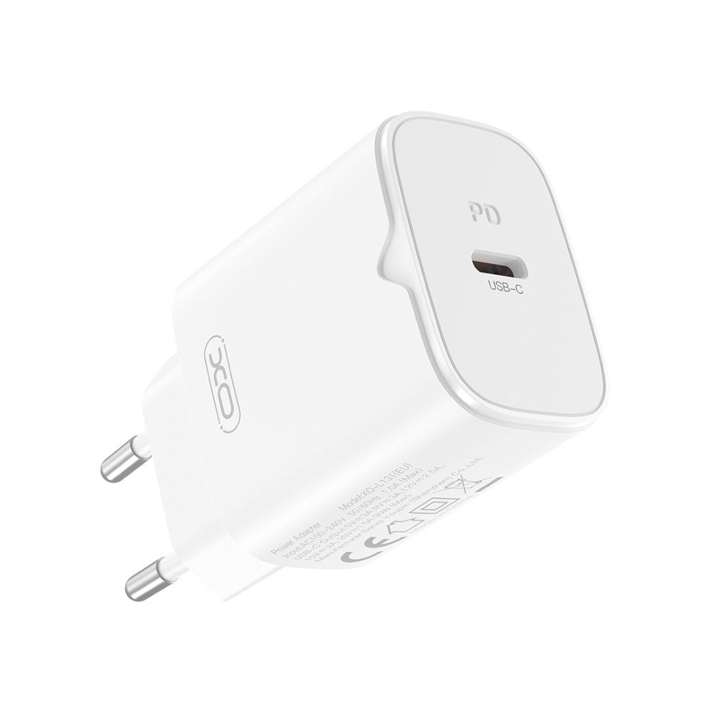 Мережевий зарядний пристрій XO L131 GaN PD30W Type-C to Type-C