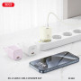 Мережевий зарядний пристрій XO L146 PD20W Type-C to Type-C