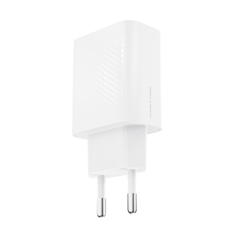 Мережевий зарядний пристрій XO L161 PD20W+QC3.0 Type-C to Type-C