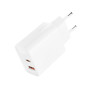 Мережевий зарядний пристрій XO L161 PD20W+QC3.0 Type-C to Type-C