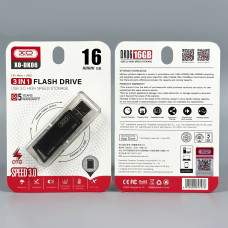 USB флеш XO DK06 16Gb 3in1 USB3.0+Lightning+Micro Швидкісна