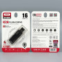 USB флеш XO DK06 16Gb 3in1 USB3.0+Lightning+Micro Швидкісна