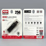 USB флеш XO DK06 256Gb 3in1 USB3.0+Lightning+Micro Швидкісна