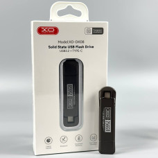 USB флеш XO DK08 256Gb USB3.2+Type-C Швидкісна
