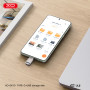USB флеш XO DK10 32GB USB3.2+Type-C Швидкісна