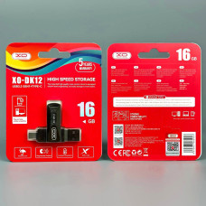 USB флеш XO DK12 16GB Type-C+USB3.2 Швидкісна