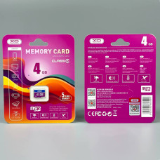 Карта пам'яті XO High level 4Gb 10 Class без адаптера NEW
