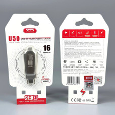 USB флеш XO U50 16GB USB3.0+Type-C Швидкісна