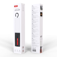 Ліхтар для кемпінгу XO YH18 з магнітом+гачок+сонячна панель 3.7V, 1500mAh (5 режимів)